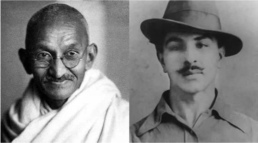 गांधीवादी विचारधारा में भगत सिंह कहां चूकते हैं?