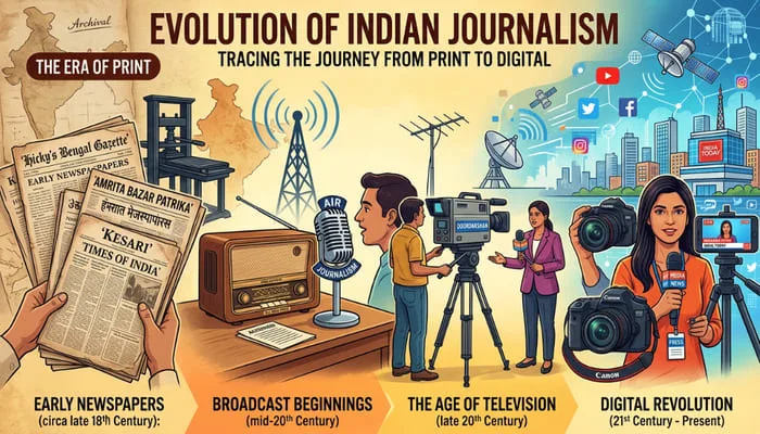 History of journalism in India